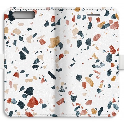 coque-portefeuille-entierement-imprimee-huawei-ascend-p10 - Terrazzo N°4