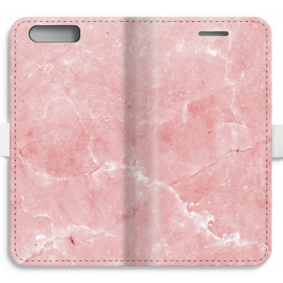 coque-portefeuille-entierement-imprimee-huawei-ascend-p10 - Marbre Rose