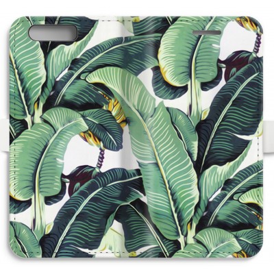 coque-portefeuille-entierement-imprimee-huawei-ascend-p10 - Feuilles de banana