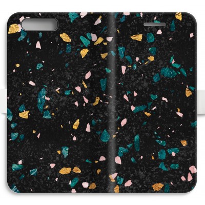 coque-portefeuille-entierement-imprimee-huawei-ascend-p10 - Terrazzo N°10