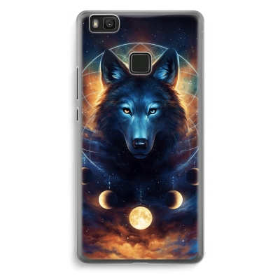 huawei-p9-lite-transparante-cover - Wolf Dreamcatcher