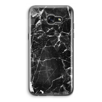 coque-transparente-samsung-galaxy-a5-2017 - Marbre Noir 2