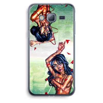 samsung-galaxy-j3-2016-transparent-case - Femme