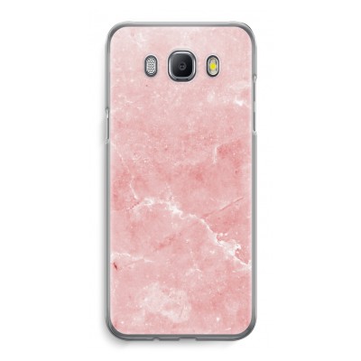 samsung-galaxy-j5-2016-transparent-case - Pink Marble