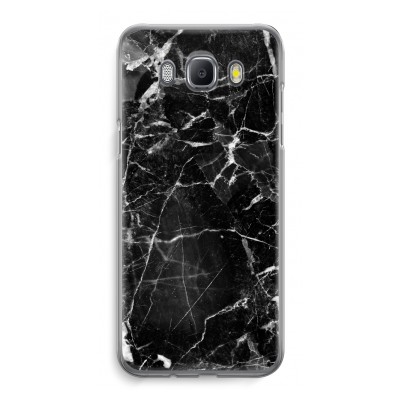 samsung-galaxy-j5-2016-transparent-case - Black Marble 2