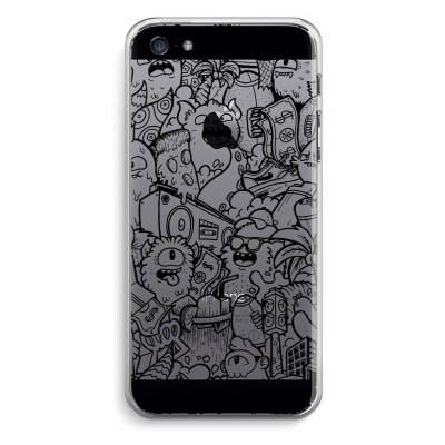coque-iphone-5-5s-se-transparante - Vexx Black City