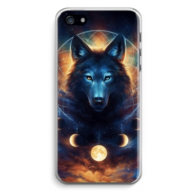 iphone-5-5s-se-transparante-cover - Wolf Dreamcatcher