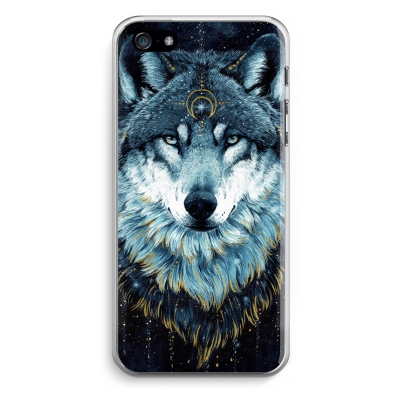 iphone-5-5s-se-transparante-cover - Darkness Wolf