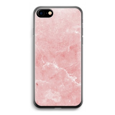 iphone-7-transparent-case - Pink Marble