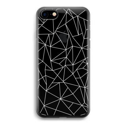 iphone-7-transparent-case - Geometric lines white