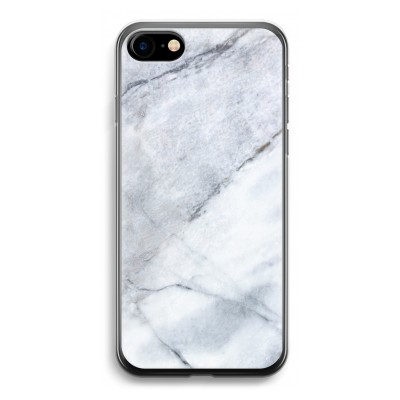 iphone-7-transparent-case - Marble white