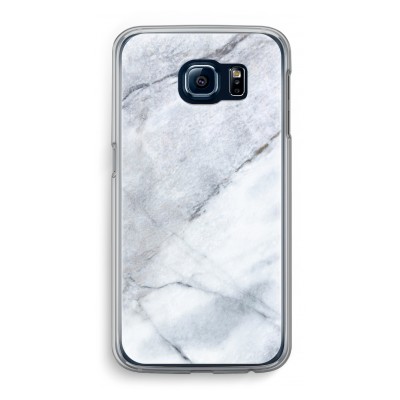samsung-galaxy-s6-transparante-cover - Witte marmer