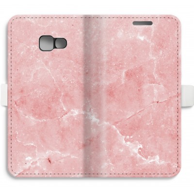 coque-portefeuille-entierement-imprimee-samsung-galaxy-a5-2017 - Marbre Rose