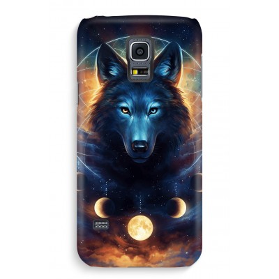 samsung-s5-hoesje-volledig-geprint - Wolf Dreamcatcher