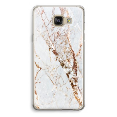 samsung-galaxy-a5-2016-transparante-cover - Goud marmer