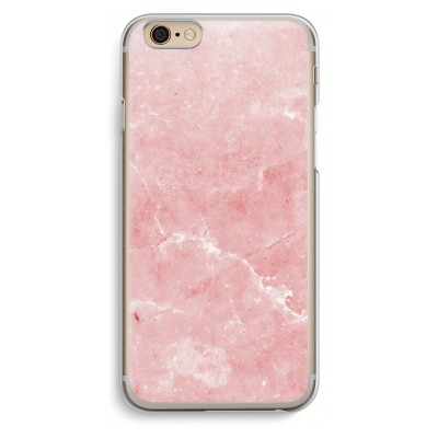 iphone-6-6s-transparent-fodral - Rosa marmor