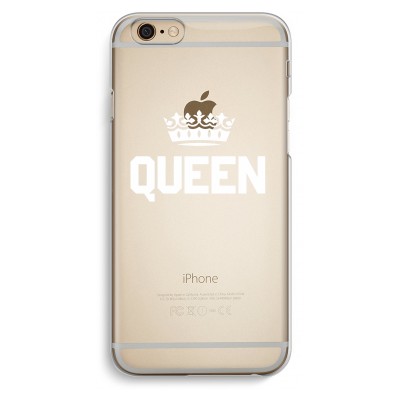 iphone-6-6s-transparent-case - Queen black