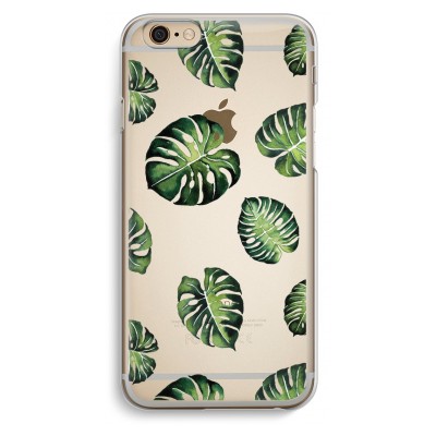 iphone-6-6s-transparent-case - Tropical leaves