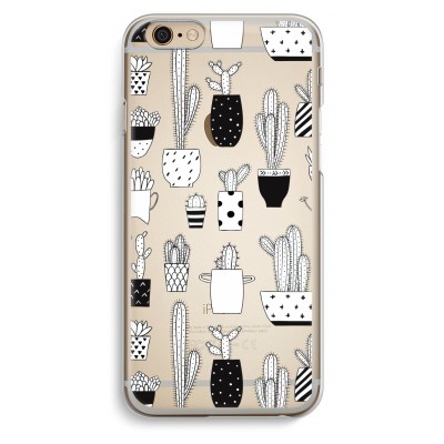 iphone-6-6s-transparent-case - Cactus print