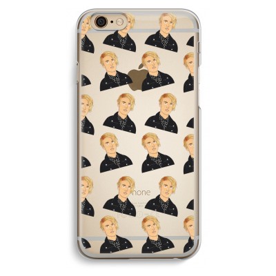 iphone-6-6s-transparent-case - Love Yourself Pattern