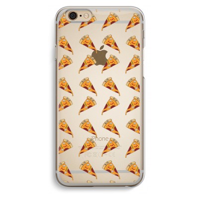 iphone-6-6s-transparent-case - Pizza Pattern