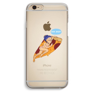 iphone-6-6s-transparent-case - Ooh Pizza Baby