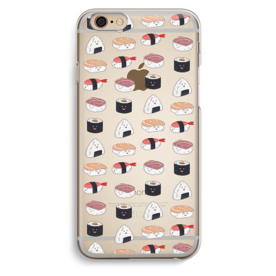 iphone-6-6s-transparent-case - Sushi Pattern