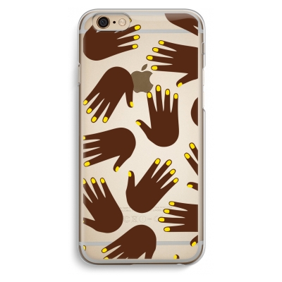 iphone-6-6s-transparante-cover - Hands dark