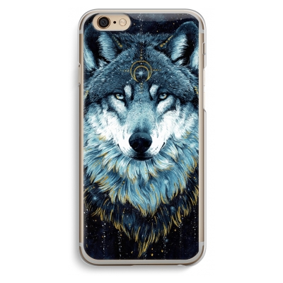 coque-iphone-6-6s-transparante - Darkness Wolf