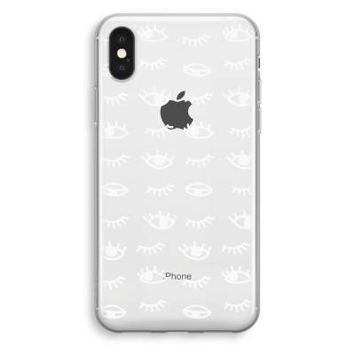 iphone-xs-transparant-case - Eye pattern #3