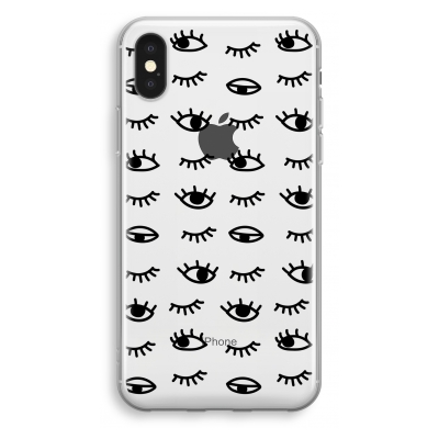 iphone-xs-transparant-case - Eye pattern #2