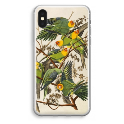 iphone-xs-transparant-hoesje - Carolinaparkiet