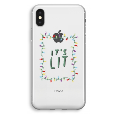 coque-transparente-iphone-xs - It's Lit
