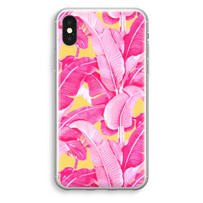 iphone-xs-transparant-hoesje - Pink Banana