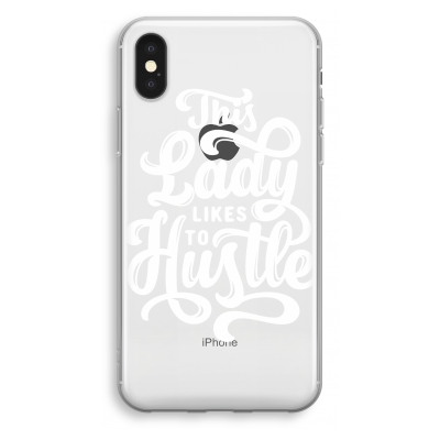 coque-transparente-iphone-xs - Hustle Lady