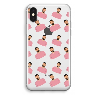 iphone-xs-funda-transparente - Patrón Hotline