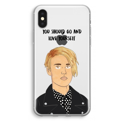 coque-transparente-iphone-xs - Love Yourself