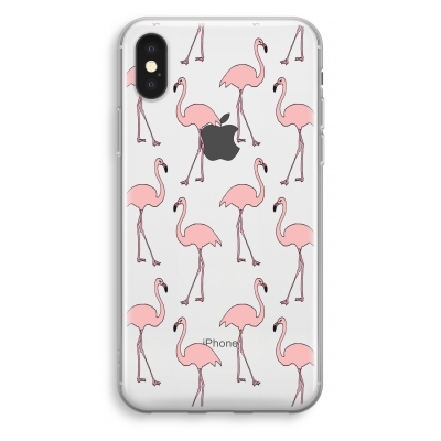coque-transparente-iphone-xs - Anything Flamingoes