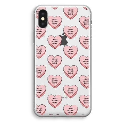 coque-transparente-iphone-xs - Chicks before dicks
