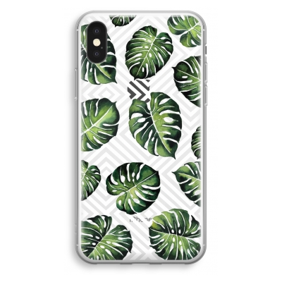 iphone-xs-transparant-hoesje - Geometrische jungle