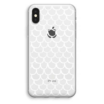 coque-transparente-iphone-xs - Tuiles roses