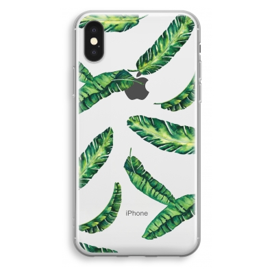 iphone-xs-transparant-hoesje - Lange bladeren