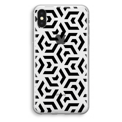 iphone-xs-transparant-case - Crazy pattern