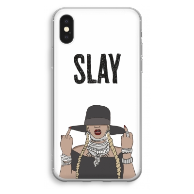 iphone-xs-transparant-hoesje - Slay All Day