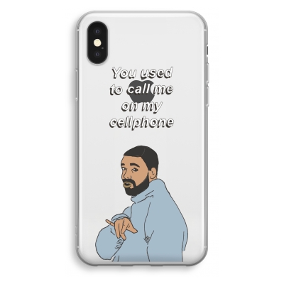 iphone-xs-transparant-hoesje - Hotline bling