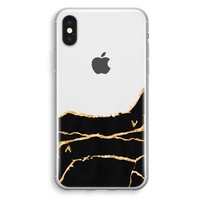 coque-transparente-iphone-xs - Marbre d'or