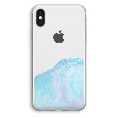 coque-transparente-iphone-xs - Pastel fantasme
