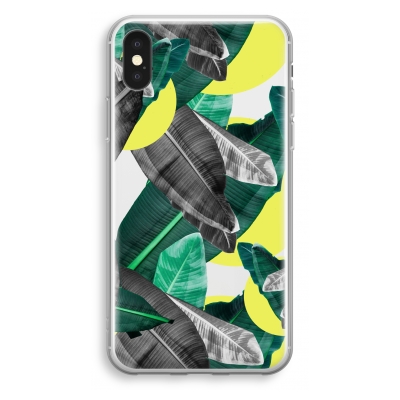 iphone-xs-transparant-hoesje - Fantasie jungle