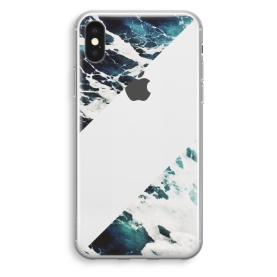 coque-transparente-iphone-xs - Vagues