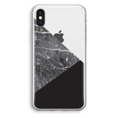 coque-transparente-iphone-xs - Marbre combination